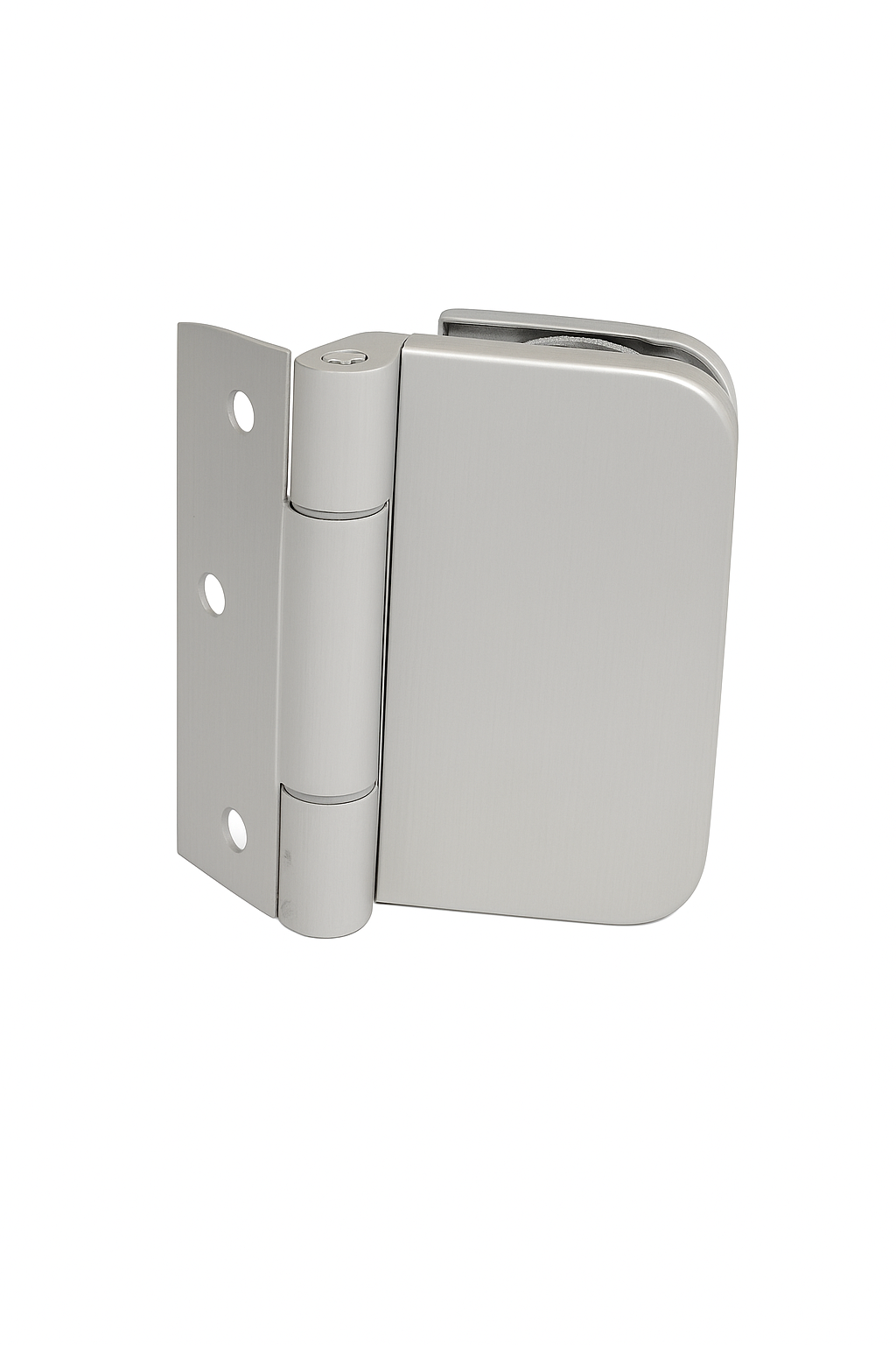 Balama capăt rotund   anodizat (usi toc)