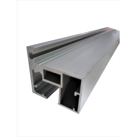 Toc fixare sticlă (kit)  anodizat (fixare pe sticla)