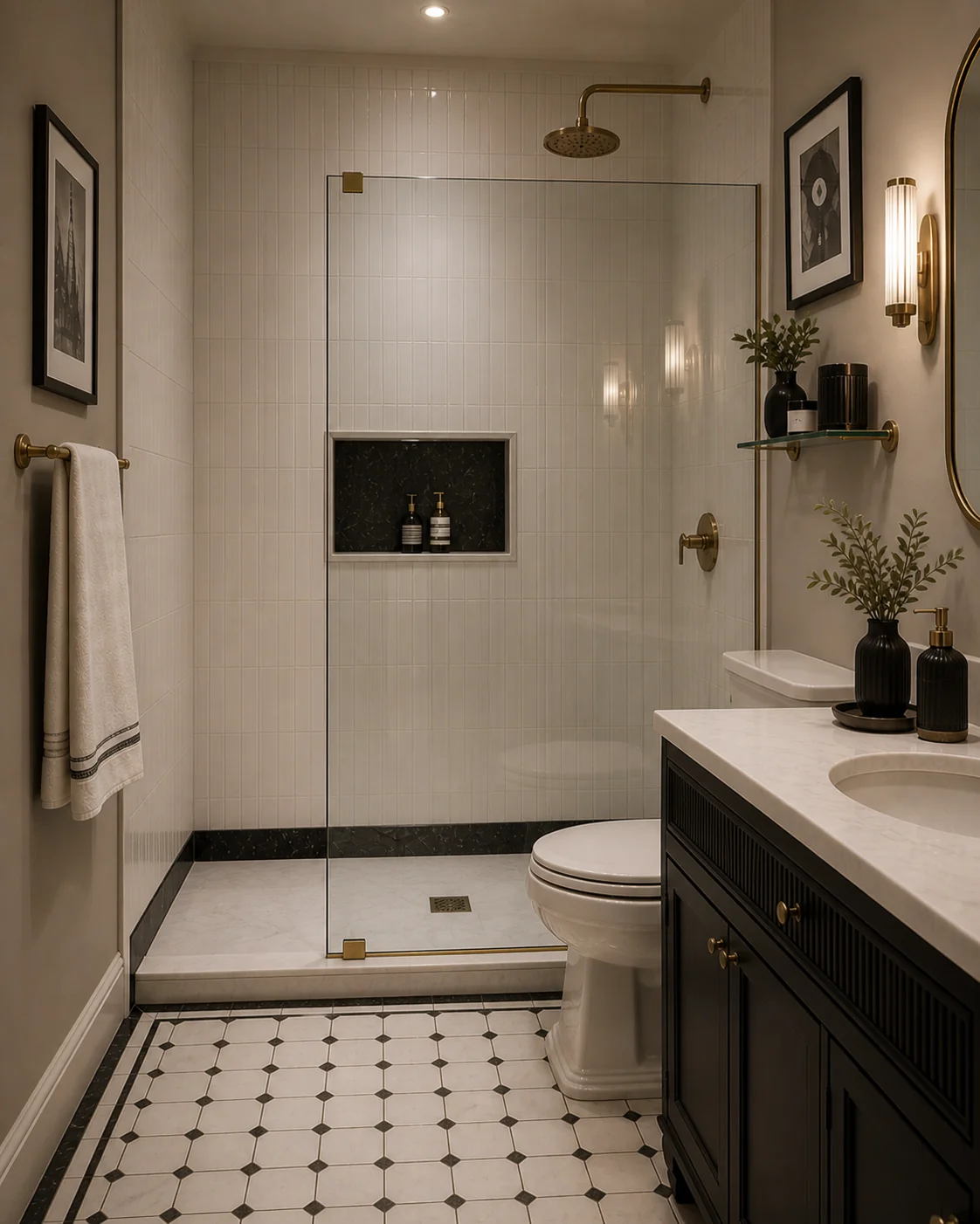 Cabină Walk-In Sticlă 10mm — Apartament Premium, Sector 1, București
